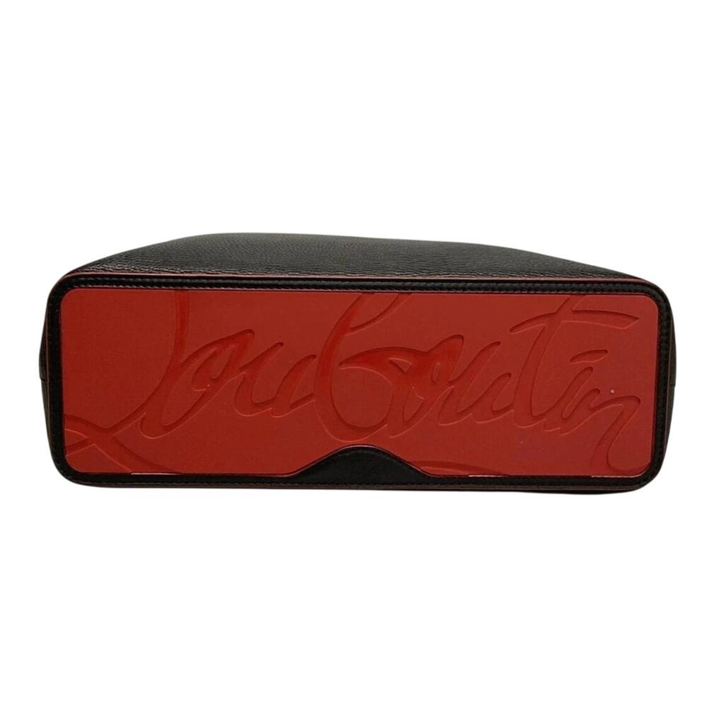 CHRISTIAN LOUBOUTIN Cabata Black Leather Tote Bag - Picture 5 of 5